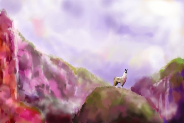 Morning Llama
