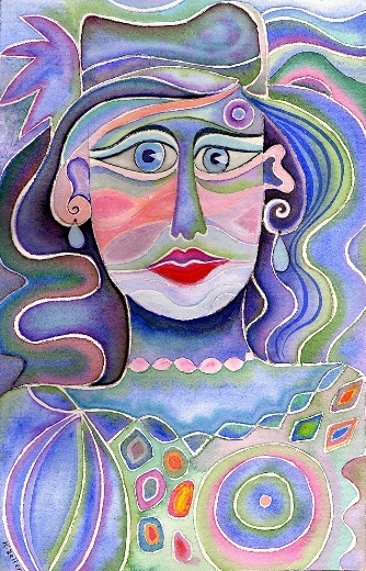Blue Lady