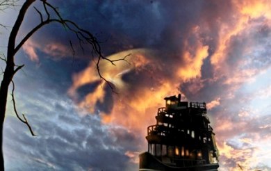 Skull Sunset
