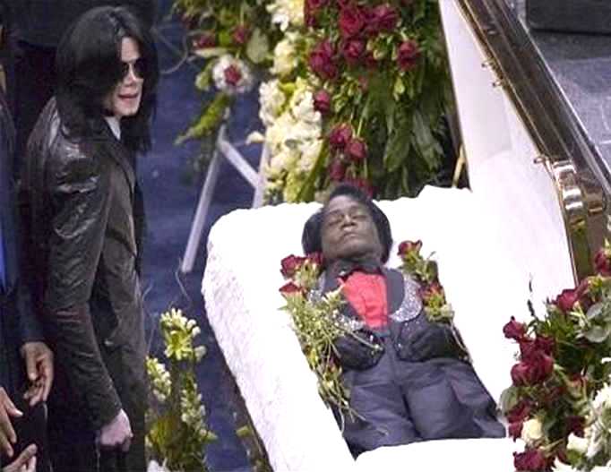 Michael Jackson Body In Open Casket